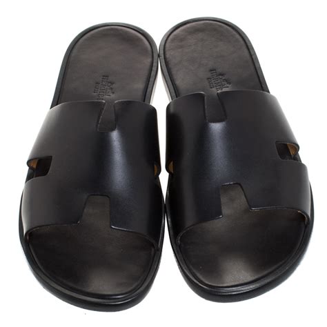 hermes boots men|men's hermes label leather slides.